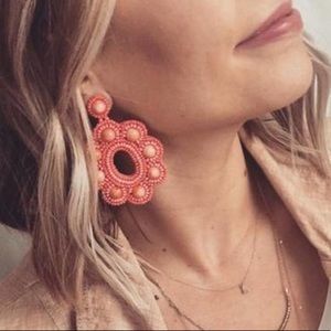 🆕 Rose Statement Earrings